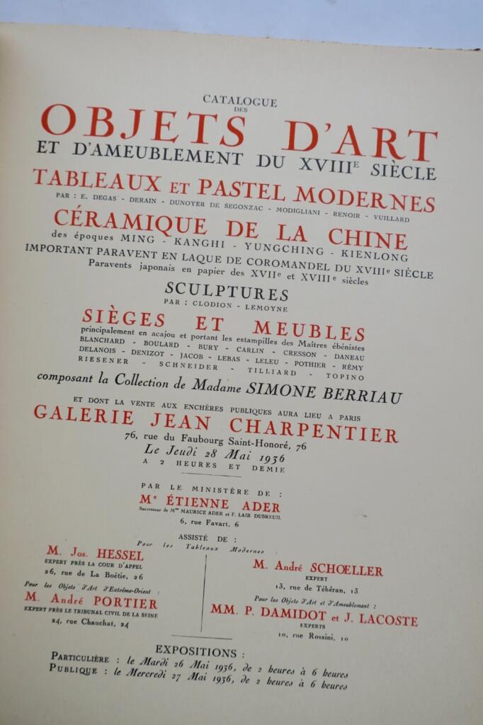 Möbel und Objekte des 18. Jahrhunderts