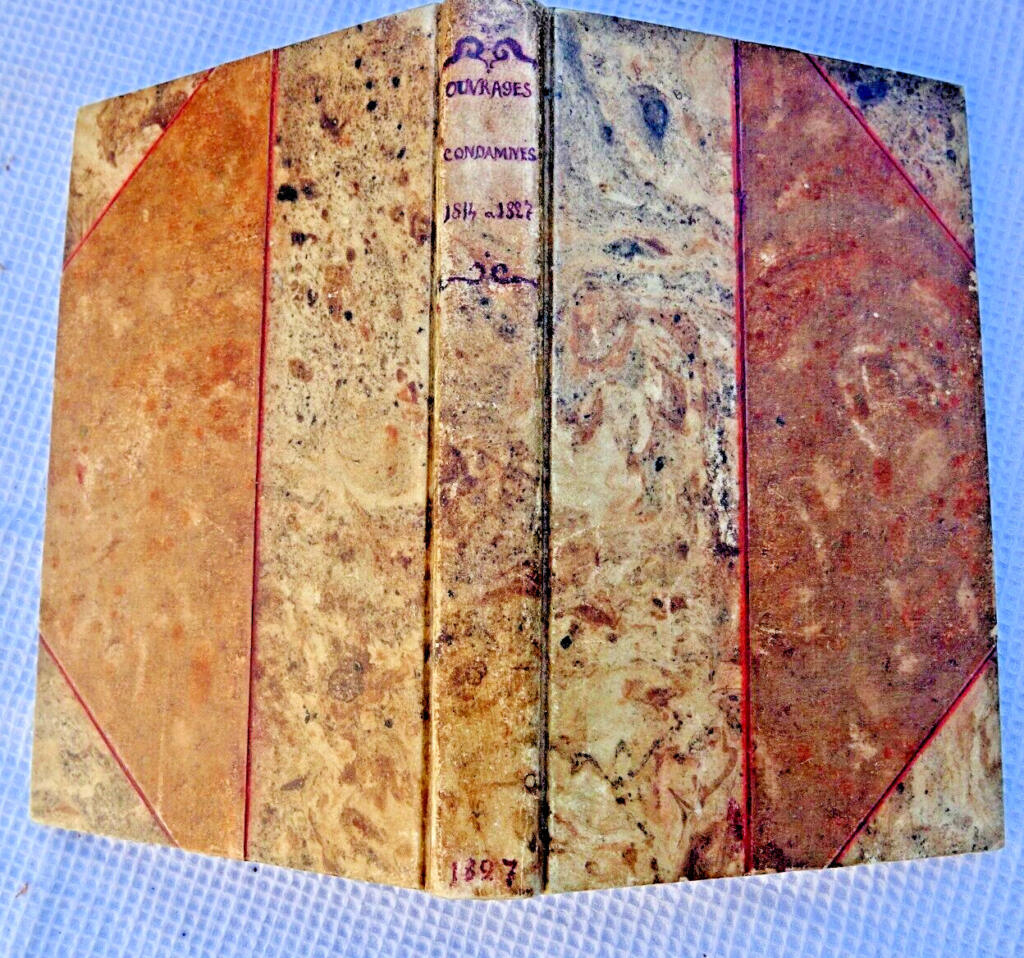 Banned Books Catalog: French Censorship 1814-1827