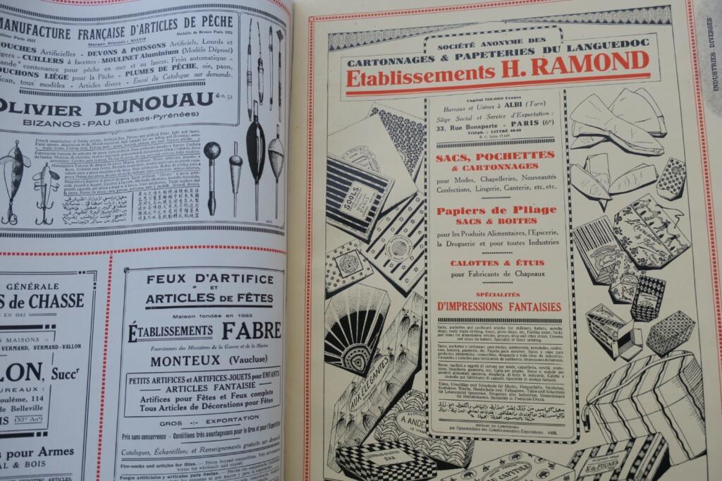 Illustrierter Exportkatalog - Französisches Handelsverzeichnis 1929