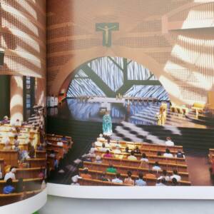Cathédrale d'Evry par Mario Botta