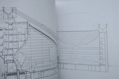 Architektur der Kathedrale von Evry