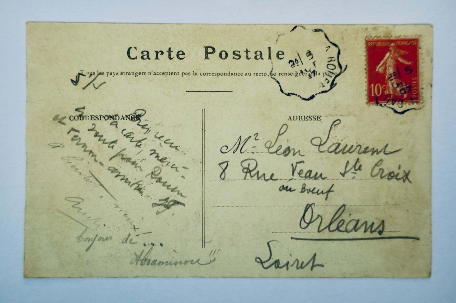 Caudebec hôtel du Hâvre et vue sur l’église - La Librairie Antique