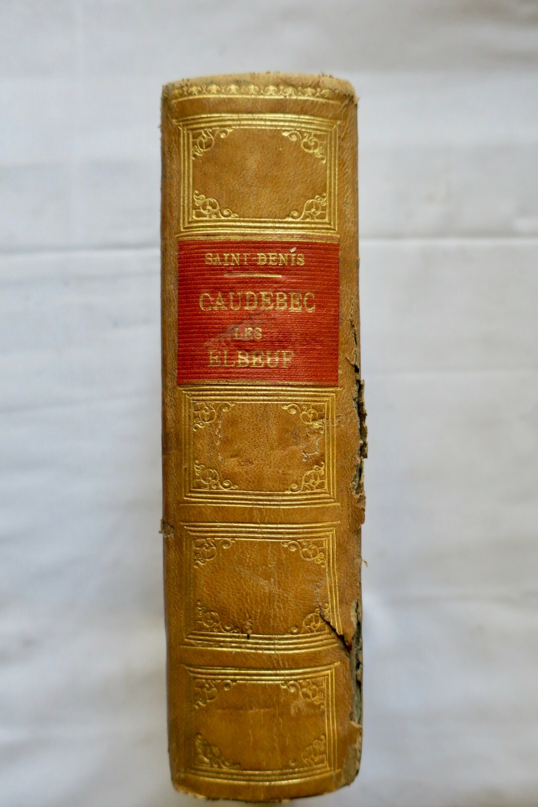 caudebec-lès-elboeuf notices historique & statistique sur caudebec-lès-elboeuf - La Librairie Antique