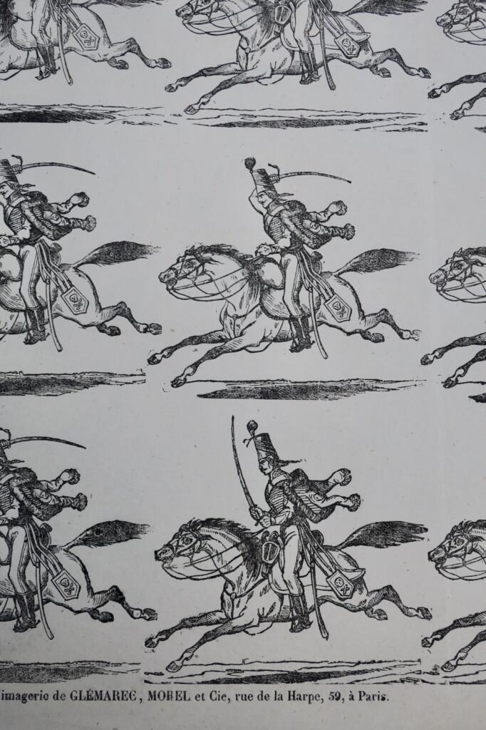 Artwork of French Cavalry Death Hussar