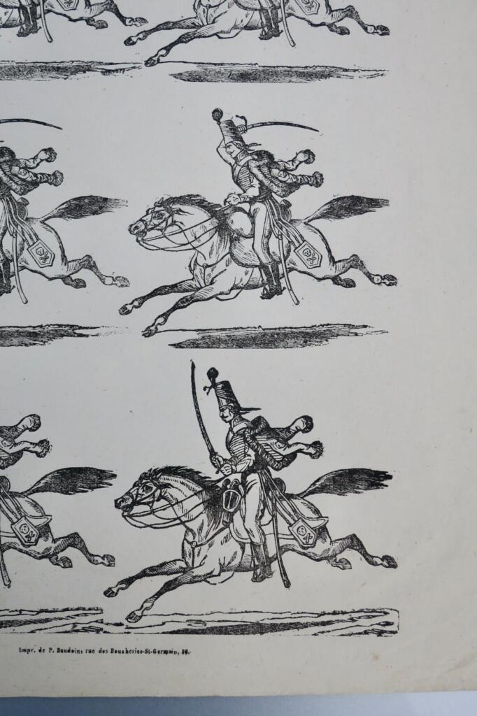 Artwork of French Cavalry Death Hussar