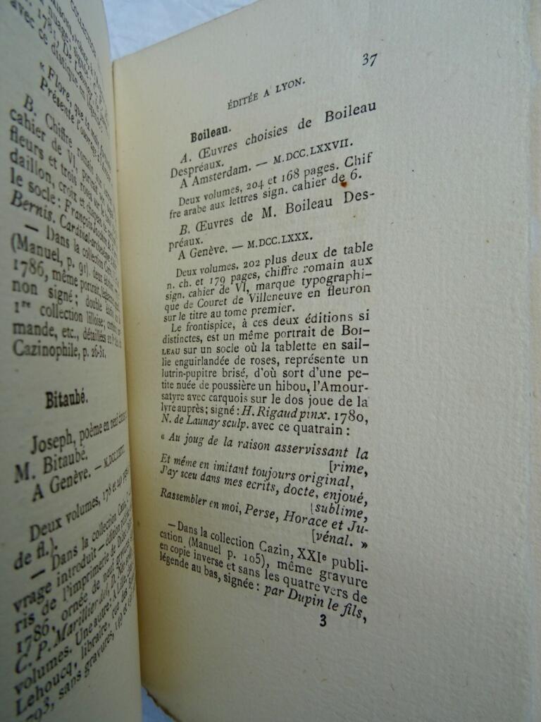 CAZIN – BIBLIOGRAPHIE Livres-bijoux précurseurs des Cazins