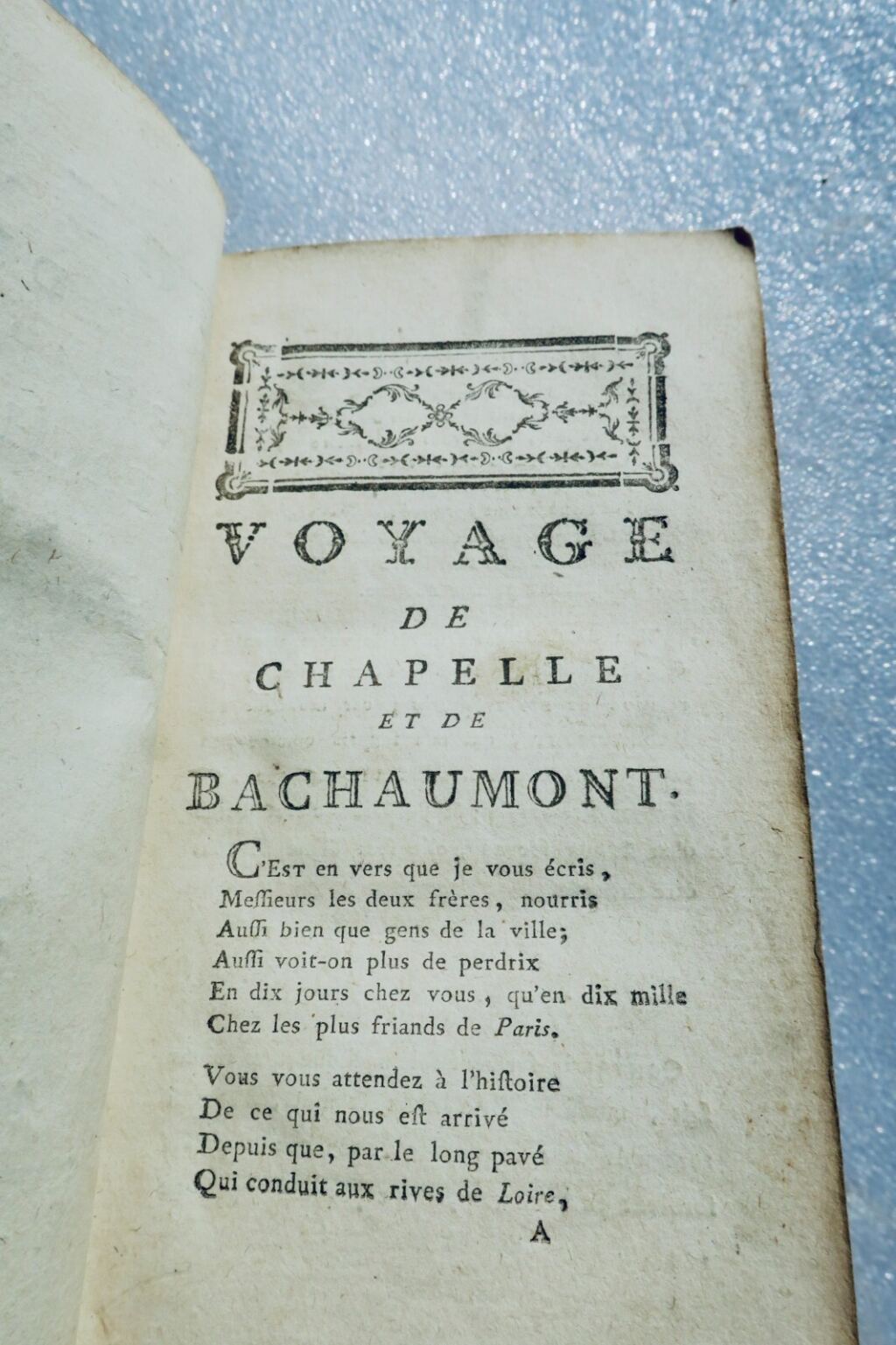 Reiseberichte von Chapelle und Beaumont