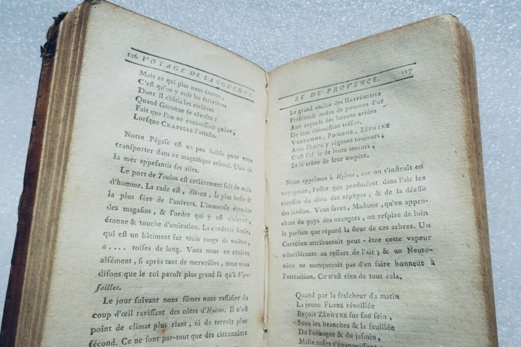 Reiseberichte von Chapelle und Beaumont