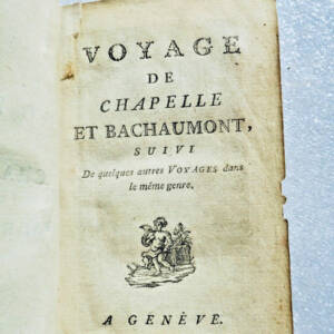 Cazin voyage de Chapelle et Beaumont 1777