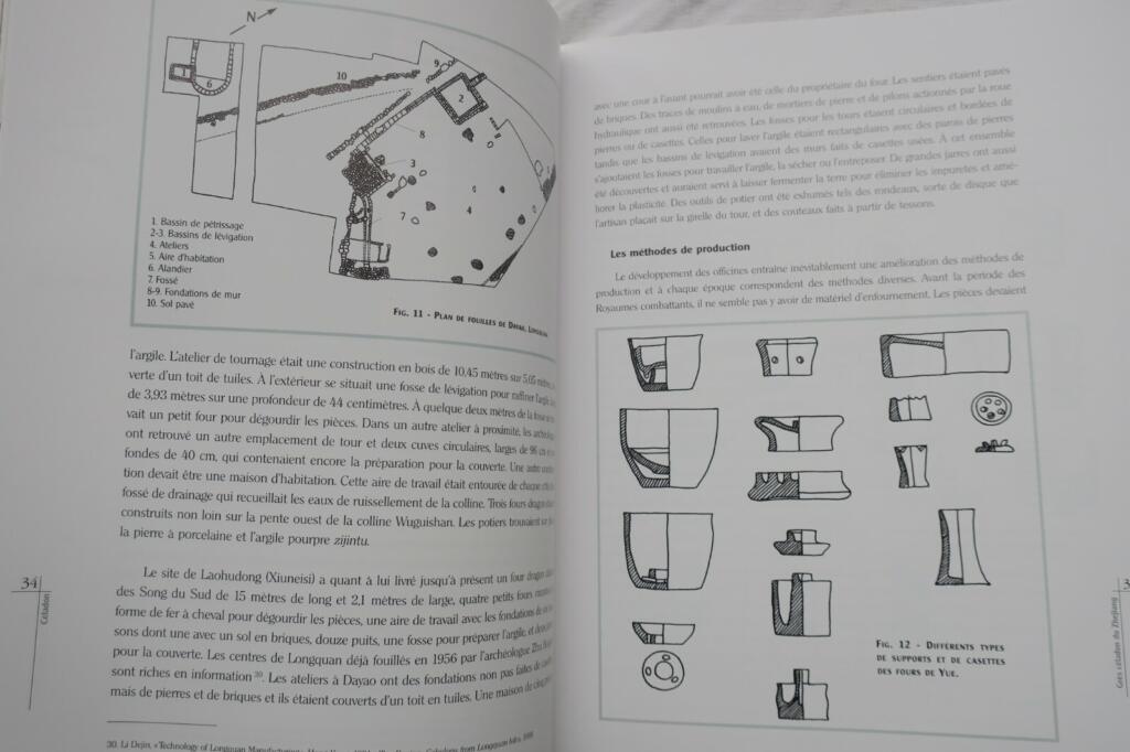 Erforschung chinesischer Celadon-Keramiken
