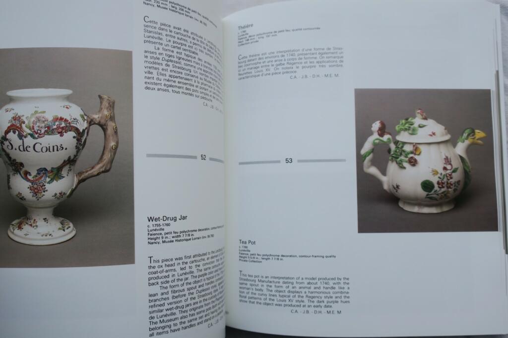 Céramique Lorraine Chefs-d&rsquo;oeuvre des XVIII° et XIX° Siècles