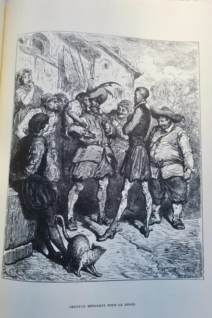Don Quixote mit Illustrationen von Gustave Doré