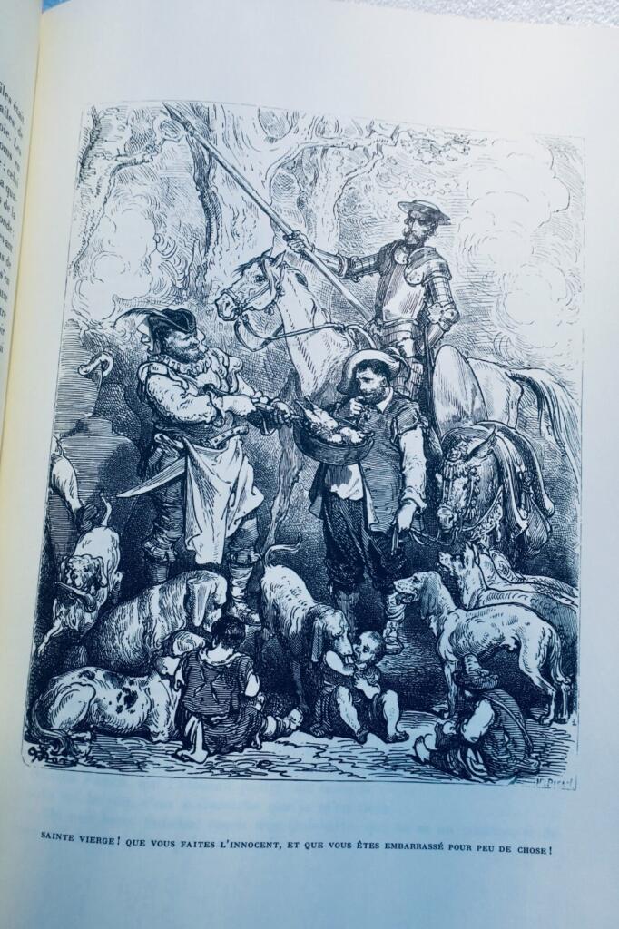 Don Quixote mit Illustrationen von Gustave Doré