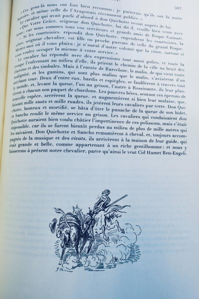 Don Quixote mit Illustrationen von Gustave Doré