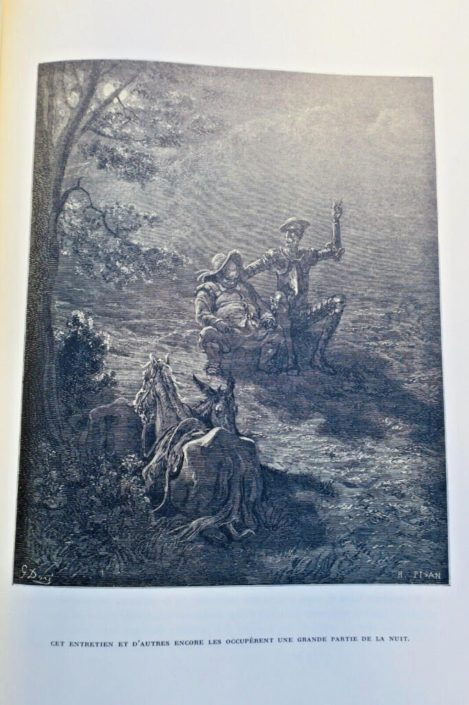 Don Quixote mit Illustrationen von Gustave Doré