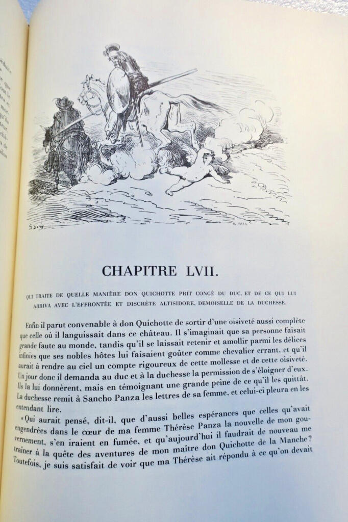 Don Quixote mit Illustrationen von Gustave Doré