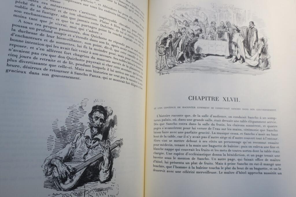 Don Quixote mit Illustrationen von Gustave Doré