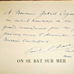 Chack illust- Riou On se Bat sur mer + dédicace