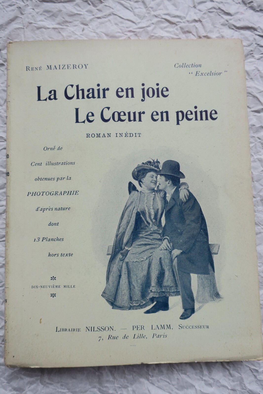 肉体之喜、心灵之痛 - 未出版小说<span class="lla-card-orig-wrap"><span class="lla-card-orig">❦ CHAIR EN JOIE, LE COEUR EN PEINE, roman inédit</span></span> - La Librairie Antique