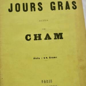 CHAM Les jours Gras