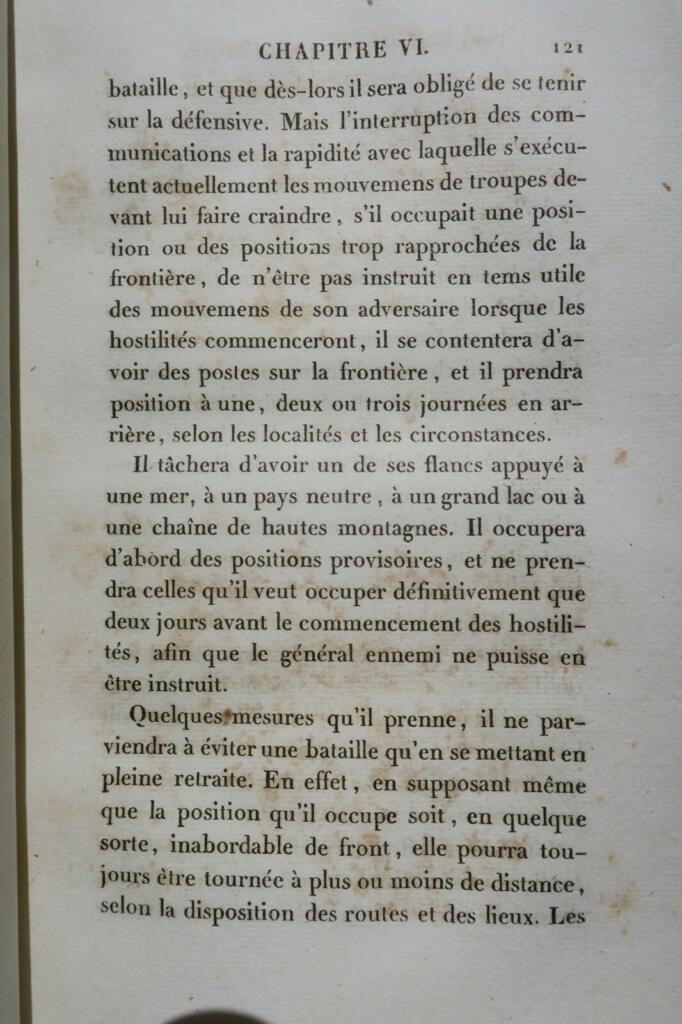 CHAMBRAY Philosophie de la Guerre. Suivie de Mélanges 1829