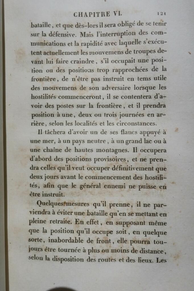 CHAMBRAY Philosophie de la Guerre. Suivie de Mélanges 1829