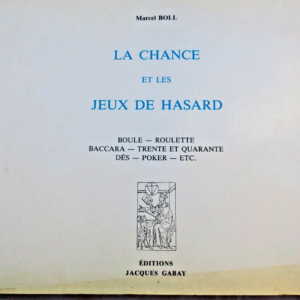 chance et les jeux de hasard - Loterie, boule, roulettes, baccarat...