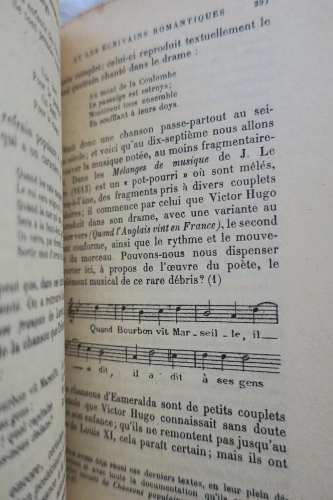 Beliebte Lieder und romantische Schriftsteller
