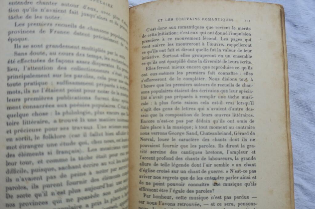 Beliebte Lieder und romantische Schriftsteller