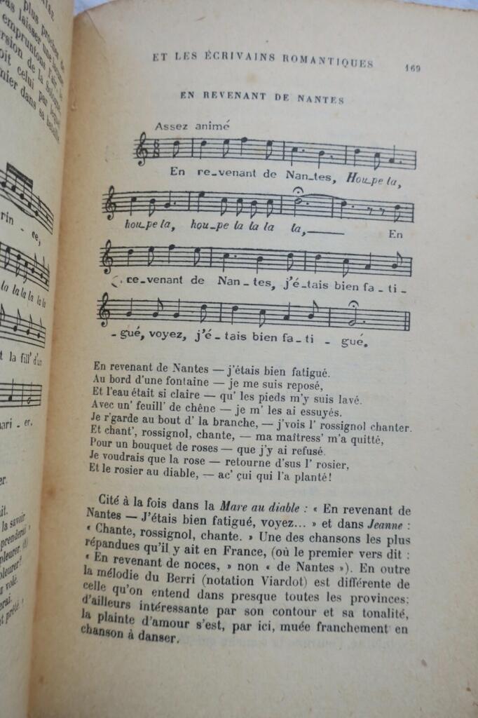 Beliebte Lieder und romantische Schriftsteller