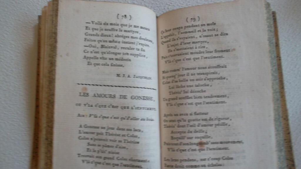 French Songbook from 1813