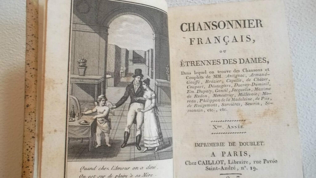 French Songbook from 1813