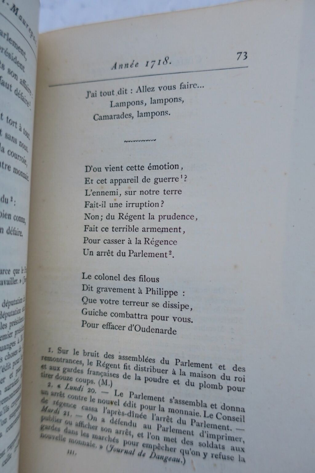 Historisches Liederbuch des 18. Jahrhunderts