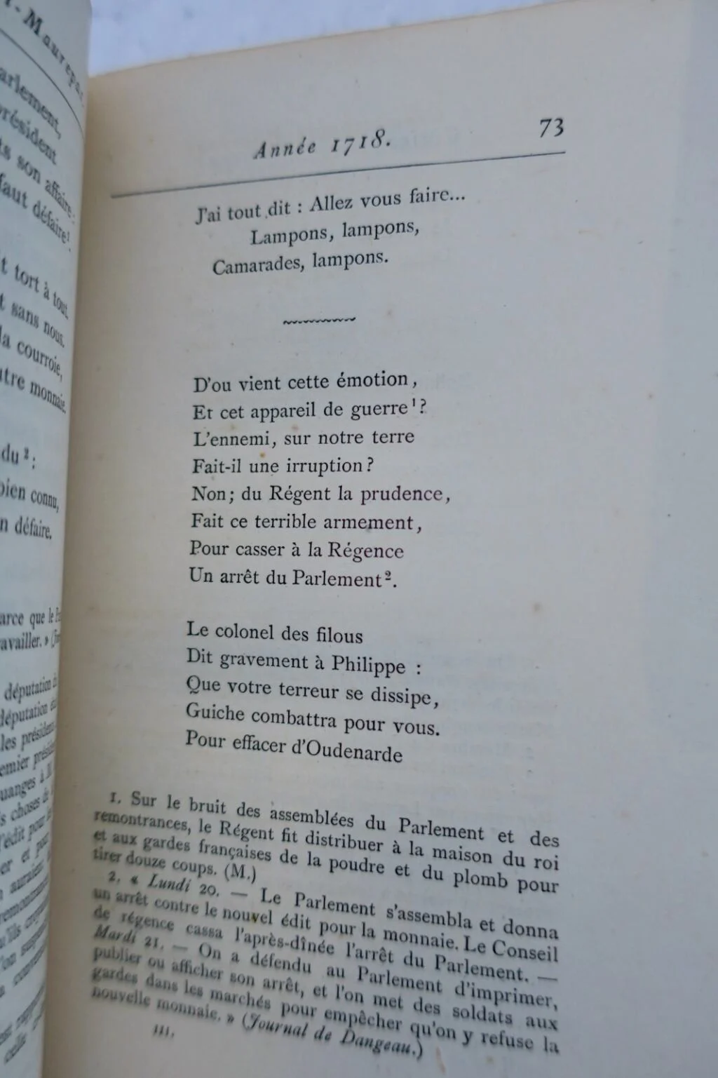 Chansonnier historique du XVIIIe siècle