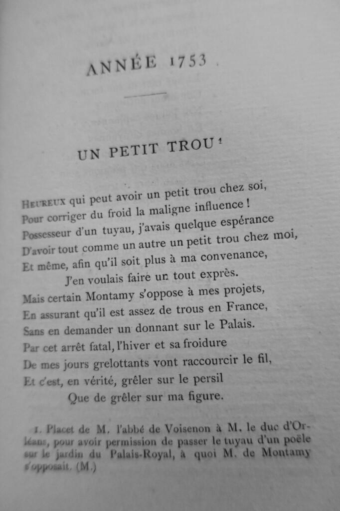 Historische Chanson des 18. Jahrhunderts