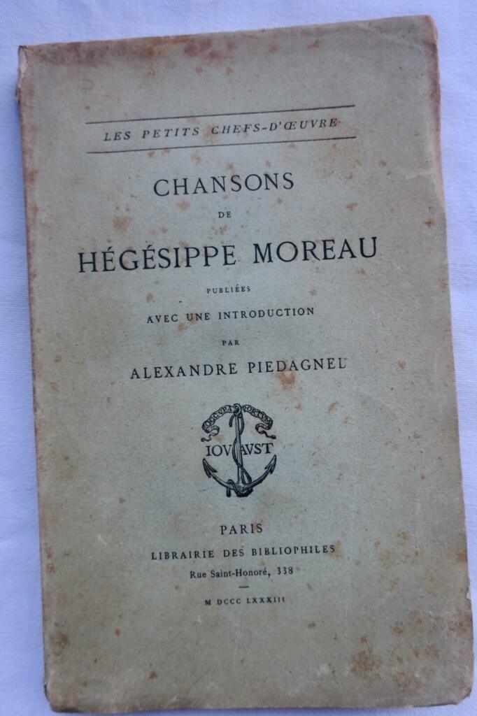 Seltene Ausgabe von Moreaus Liedern