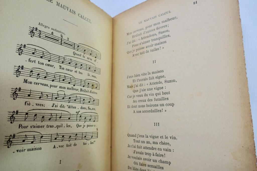 Ironische Lieder mit Noten