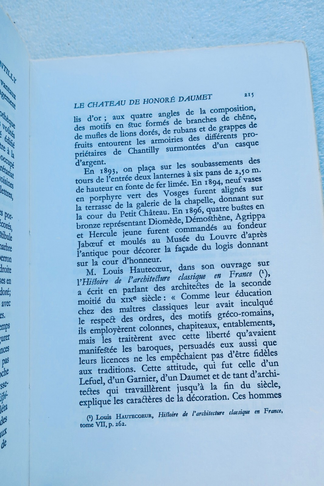 Chantilly de Broglie Raoul Chantilly – Histoire du château et de ses collections - La Librairie Antique