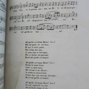 Chants à Marie. Cantiques pour le mois de mai..1845
