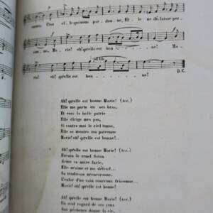 Chants à Marie. Cantiques pour le mois de mai..1845