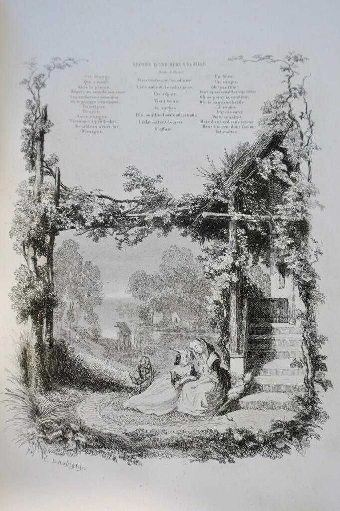 Illustrierte Sammlung französischer Lieder