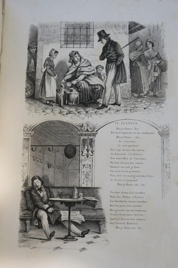 Illustrierte Sammlung französischer Lieder