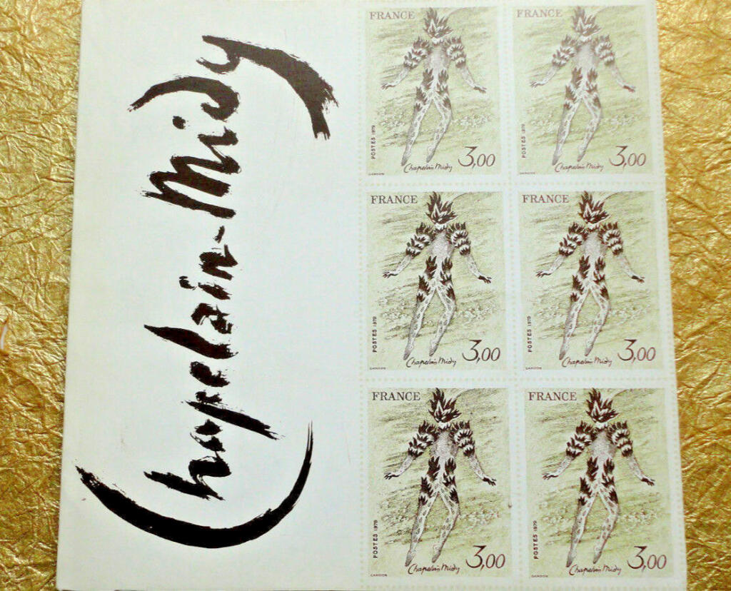 CHAPELAIN-MIDY. Das Leben ist ein Theater. Musée de la Poste, 1979