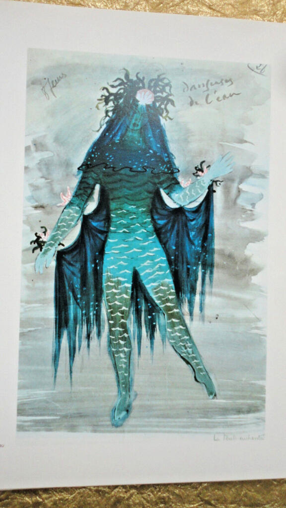 CHAPELAIN-MIDY. Das Leben ist ein Theater. Musée de la Poste, 1979