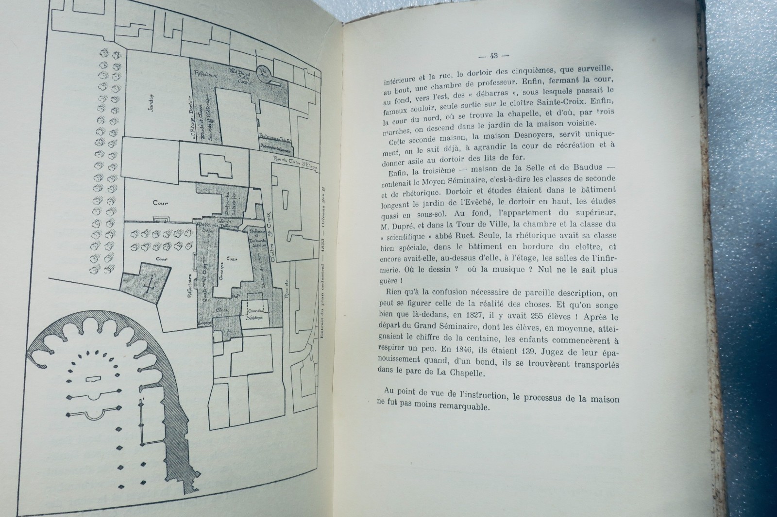 Kapelle Saint-Mesmin – Geschichte des Kleinen Seminars, 1913