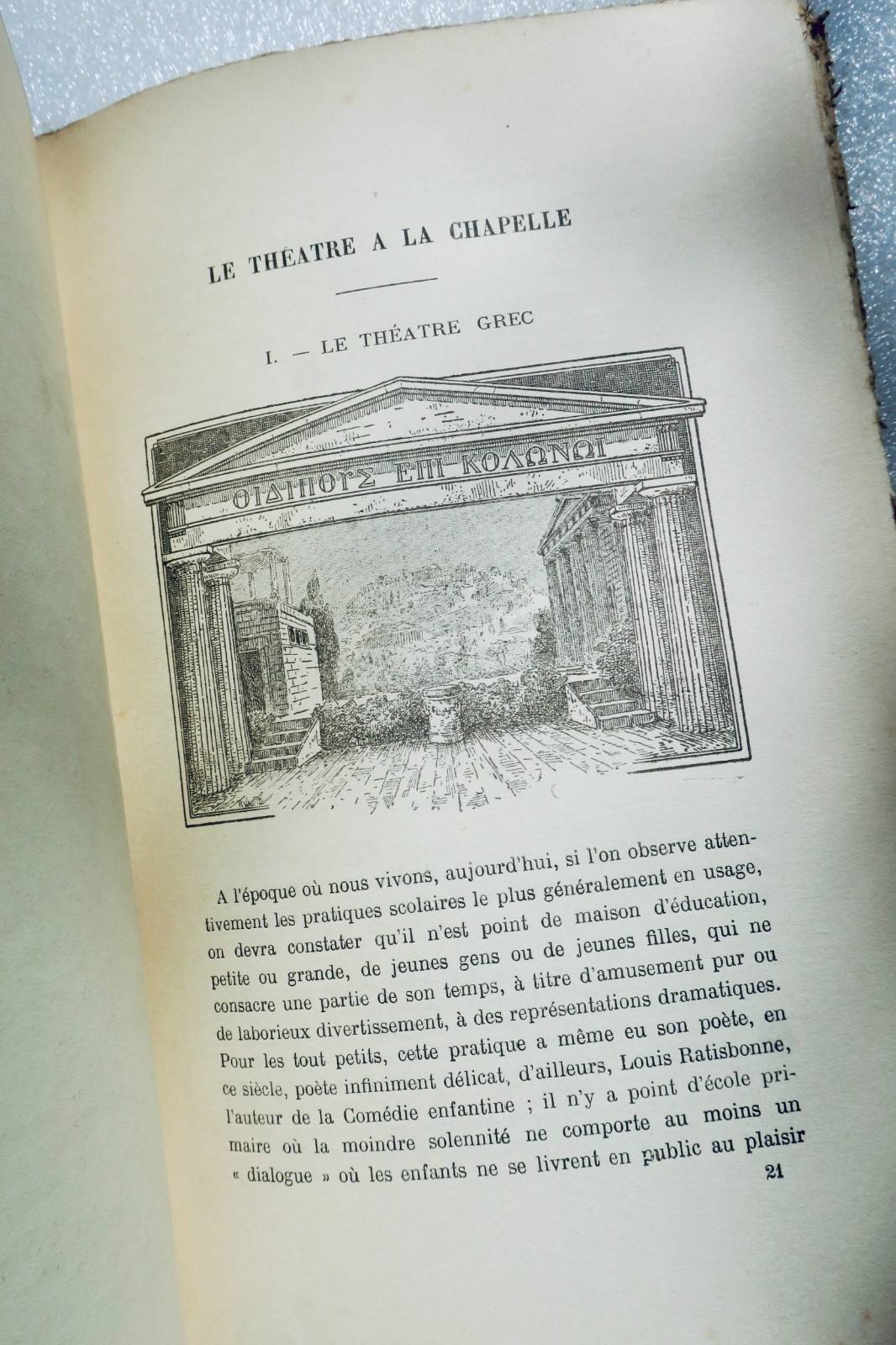 Kapelle Saint-Mesmin – Geschichte des Kleinen Seminars, 1913