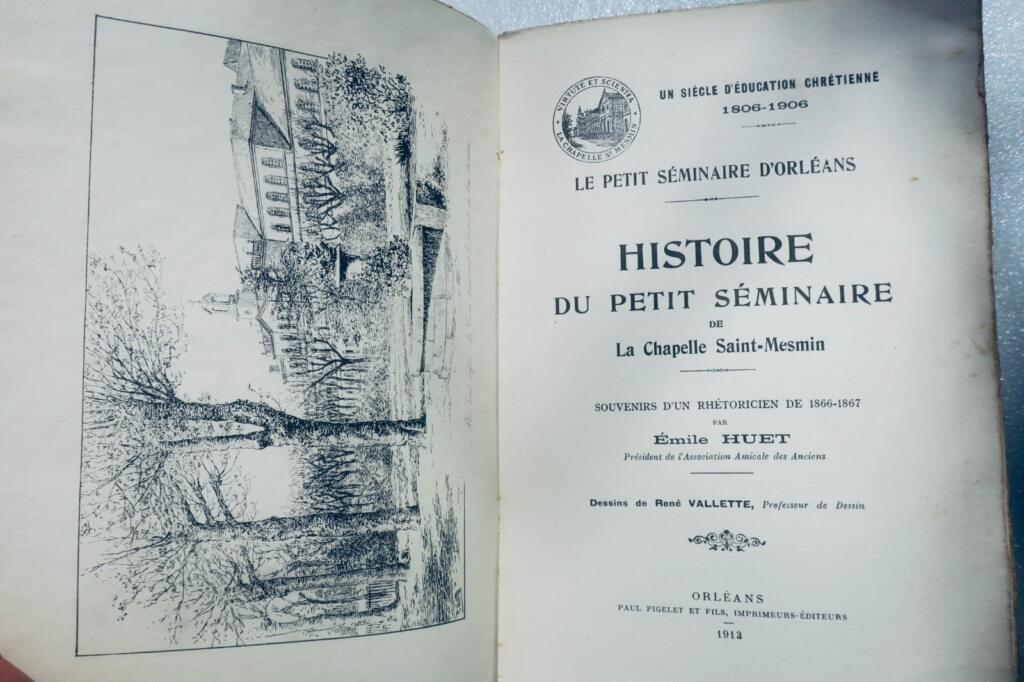 Chapelle Saint-Mesmin Histoire Du Petit Seminaire Chapelle Saint-Mesmin 1913