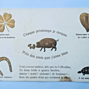 chaque printemps je reviens près des amis que j'aime bien