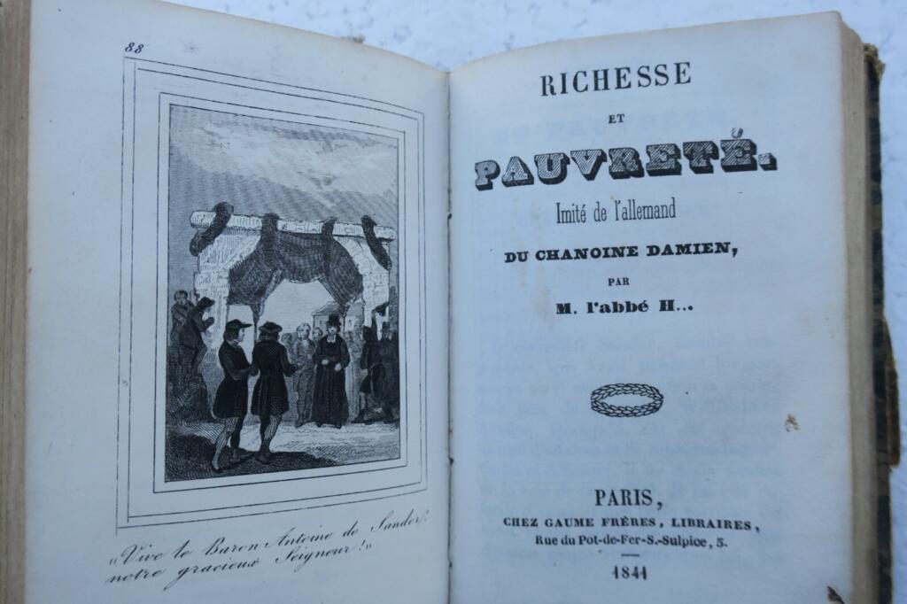 Charbonnier de Valence, l’oeuf de Paques, richesse et pauvreté