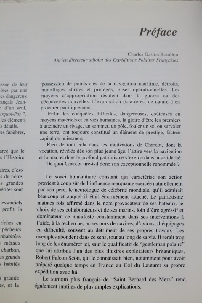 CHARCOT and French Polar Missions Continuity 1936-1996